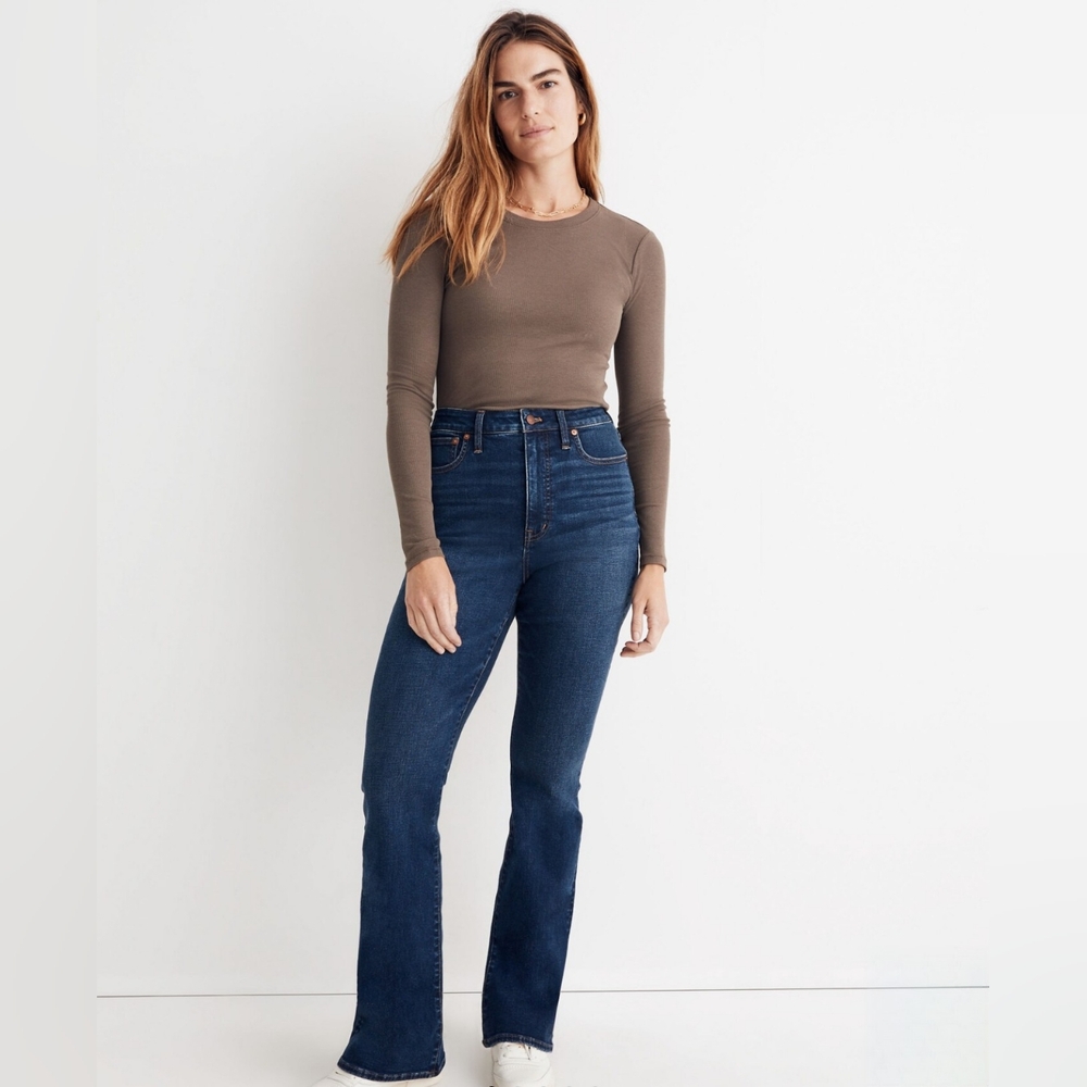 Madewell Curvy Skinny Flare